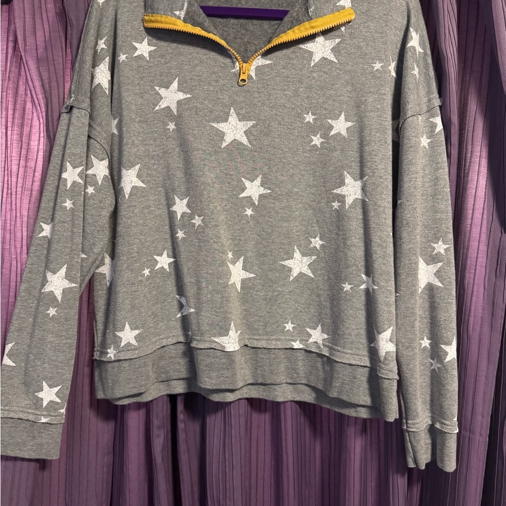 Grayson Threads Gray Star Sweatshirt